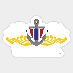 Thai Navy Seal Rescue Diver Sticker